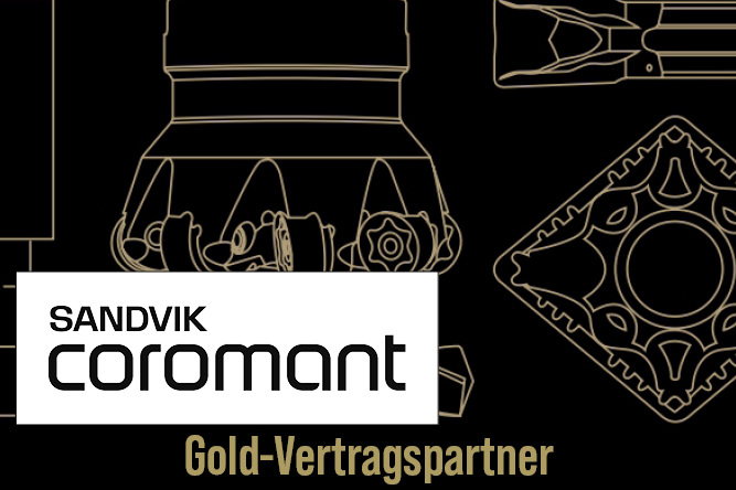 Gold-Vertragspartner von Sandvik Coromant